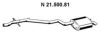 BMW 18307785943 End Silencer